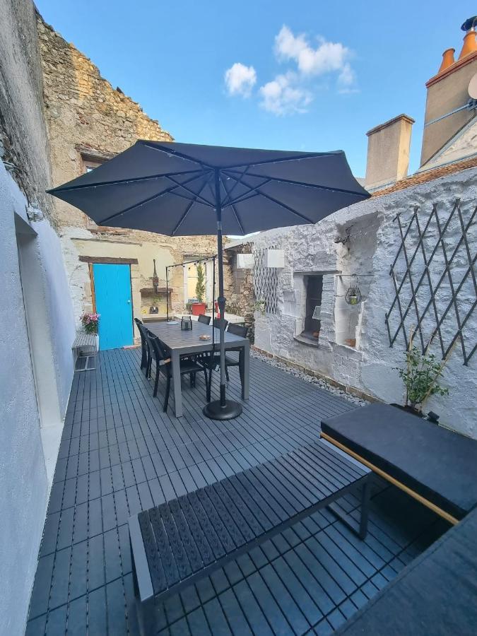 Maison Avec Terrasse Au Coeur De Sancerre Bagian luar foto