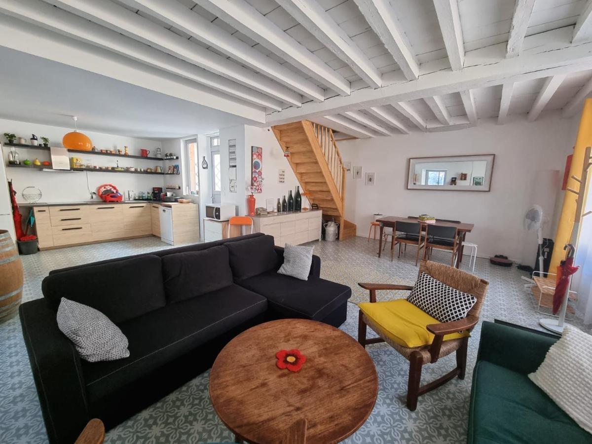 Maison Avec Terrasse Au Coeur De Sancerre Bagian luar foto