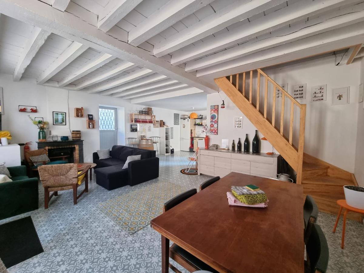 Maison Avec Terrasse Au Coeur De Sancerre Bagian luar foto